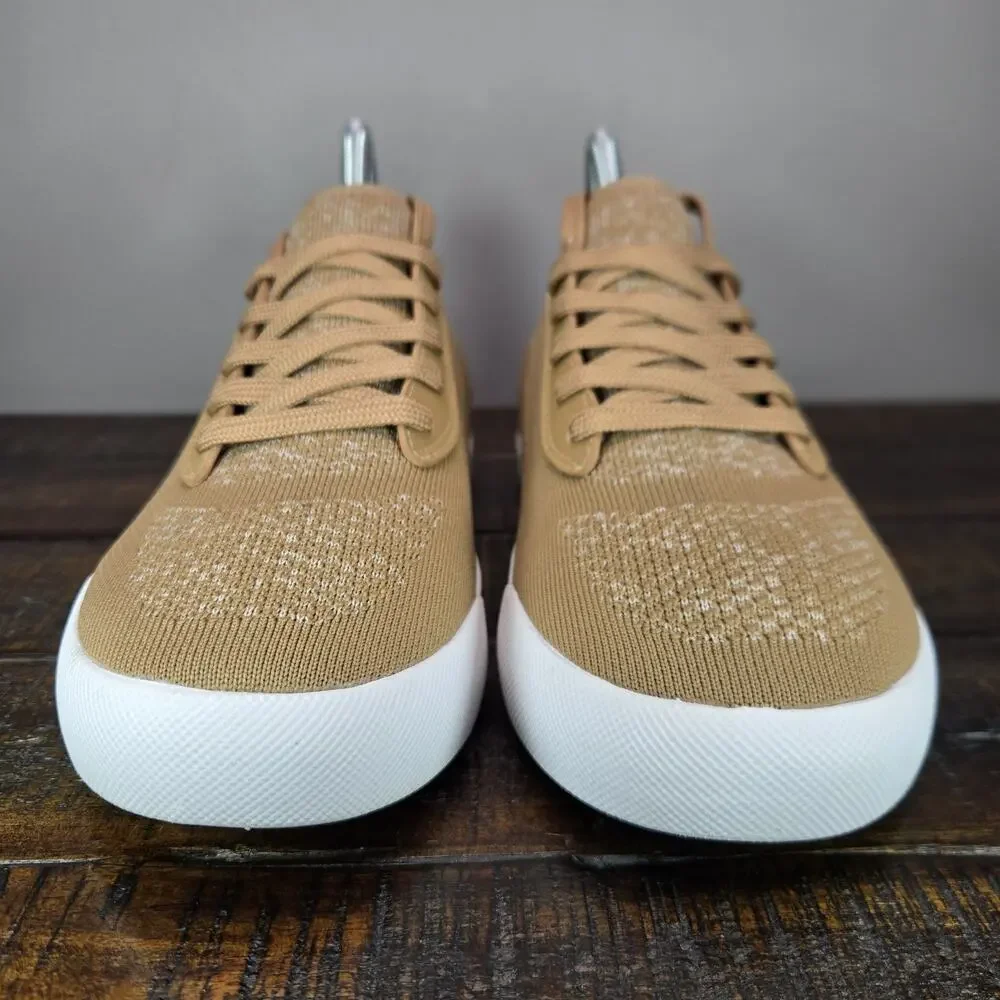 Vessi Weekend 1.5 Sneaker Womens Size 8 Waterproof Shoes Oak Brown White
